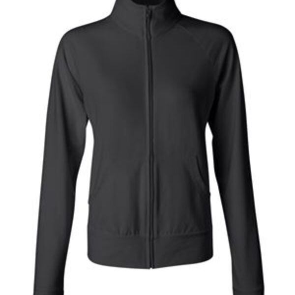Bella + Canvas - Women's Cotton Spandex Cadet Jacket Thumbnail